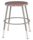 Adjustable Height Heavy-Duty Lab & Shop Stools - 19"-27&quotH Lab Stool - 300-lb Weight Capacity