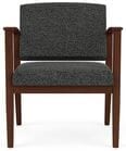 Amherst Wood Frame 400 lb Capacity Guest Chair in Standard Fabric or Vinyl