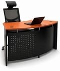 59&quotW Curved Desk