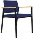 Avon Fully Upholstered Stackable Guest Chair in Standard Fabric or Vinyl