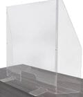 24&quotW x 31-1/2&quotH Acrylic Sneeze Guard w/ 9" Side Wings - IN STOCK!