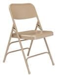 Triple-Brace Premium Steel Folding Chair - 480 lb Capacity