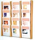 12 Pocket Magazine Wall Rack