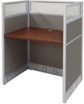 36&quotW Value Series Carrels - 36&quotW x 24&quotD x 48&quotH Starter Carrel