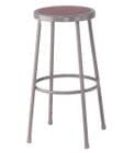 30&quotH Fixed Height Heavy-Duty Lab Stool - 300-lb Weight Capacity