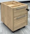 Beaumont Mobile Locking File Drawer with Open Top