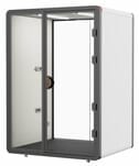 Extra Large 2-Person Meeting/Phone Booth with Noise Reduction and USB