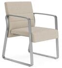 Waterfall 400 lb. Capacity Sled Base Guest Chair in Standard Fabric/Vinyl