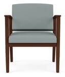 Amherst Wood Frame 400 lb Capacity Guest Chair in Standard Fabric or Vinyl - See More Sizes