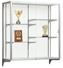 48&quotH Champion Aluminum Frame Wall Mount Locking Display Cases