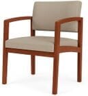Lenox 400lb Capacity Guest Chair in Upgrade Fabric or Healthcare Vinyl