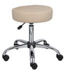 Vinyl Doctor's Stool w/ 21"-27" Height