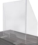 24&quotW x 31-1/2&quotH School Acrylic Sneeze Guard w/ 9" Side Wings - FREE with $1000.00 Purchase!