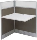 36&quotW x 24&quotD x 48&quotH Value Series Add-On Carrel