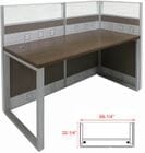 TrendSpaces Premium Single Open End Cubicle