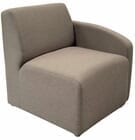 Driftwood Cove 300 lb Capacity Left Arm Club Chair