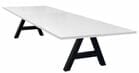 10' Rectangular Conference Table with Metal A-Frame Base
