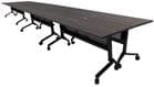 48" x 216" Modular Flip & Stow Conference Table