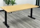 71&quotW x 36&quotD Electric Lift Sit-to-Stand Desk