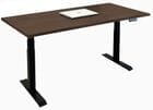 66" x 30" Solid Wood Electric Lift Desk