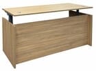 71&quot Beaumont Height Adjustable Executive Desk