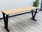 71&quot x 24&quot Beaumont Steel V-Leg Training Table