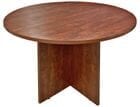 48" Round Cherry Laminate Discussion Table