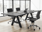 8' Rectangular Conference Table with Metal A-Frame Base - More Sizes Available