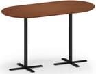 Avon Standing Height Conference Table Series - 36" x 72" Standing Height Oval Conference Table