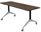 Solid Wood Flip Top Training Table - 71" x 24" Table