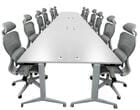 56" x 216" Converge Easy Flip Modular Conference Table