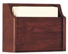 Extra Wide Single Pocket Chart/File Wall Rack