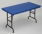 24" x 48" Resin Folding Table in 6 Colors - Other Sizes Available.