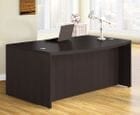 Aberdeen Series - 72" Bow Front Desk Shell