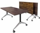 66&quotx 30" Solid Wood Flip Top Training Tables