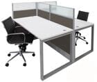 TrendSpaces Value 2 Person Straight Cubicle