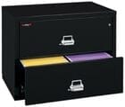 38&quotW 2-Drawer FireKing Fireproof Lateral File