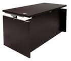 Mocha Adjustable Height Manager's Desk