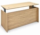 63&quot Beaumont Height Adjustable Managers Desk