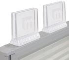 Mountable Polycarbonate Sign Clamps - Set of 2 - IN STOCK!