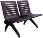 Ascend Steel Public Seating Series - 2-Seat Beam Seater in Black Shadow
