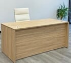 63&quot Beaumont Managers Desk w/6 Drawers