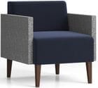 Luxe Bariatric Reception Series - 500 lb. Capacity Guest Chair in Standard Fabric/Vinyl - See More Sizes