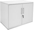 White Two Door Locking Storage Unit