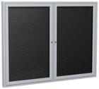 48" X 36" 2 Door Aluminum Frame Enclosed Letter Board