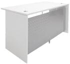White 55&quotW Desk