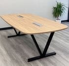 Beaumont Steel V-Leg 8' Conference Table