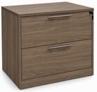 Urban Walnut 2-Drawer Locking Lateral File