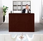5'W Classic Custom Standing Height Reception Desk
