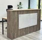 Contrasts 73" Rustic Reception Desk